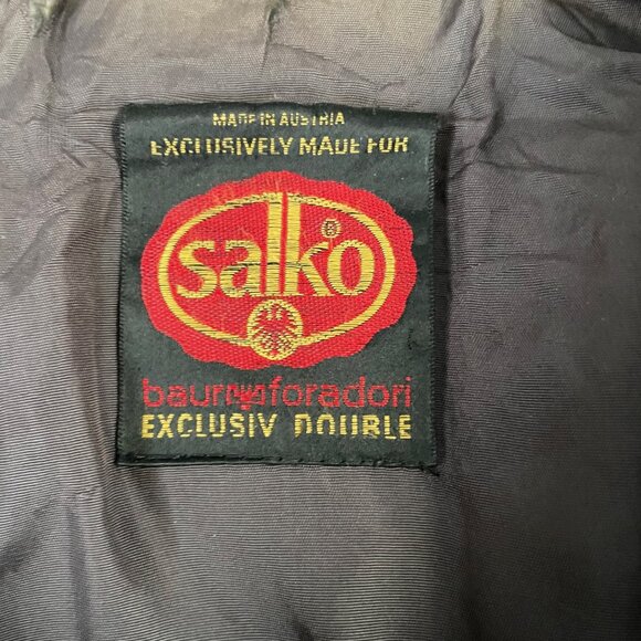 Vintage Loden Overcoat with Hood - Picture 6 of 12